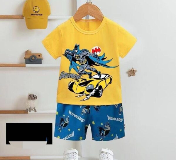 KIDS COTTON SHORT SET