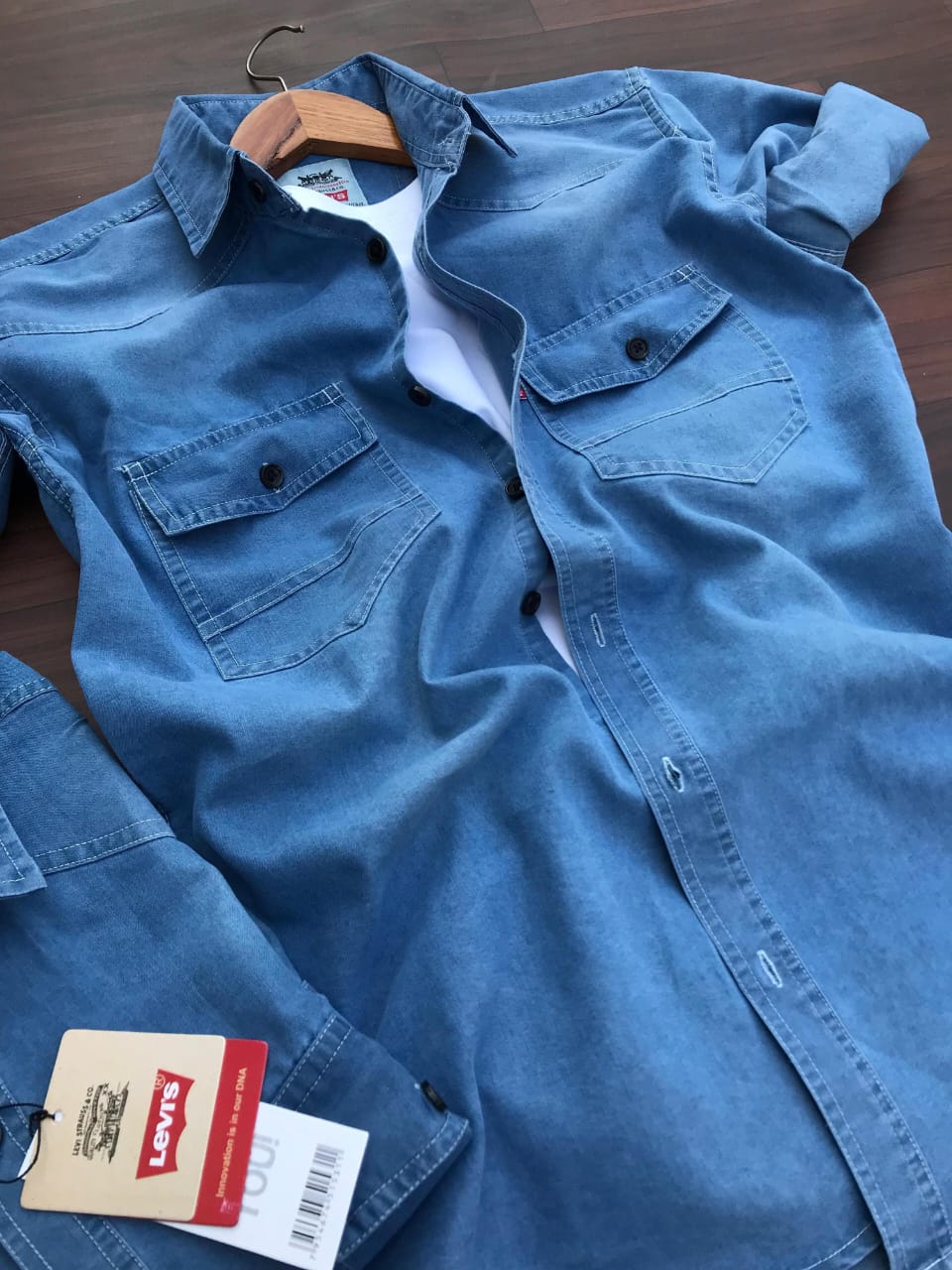 Premium Quality Denim Shirts - Image 3